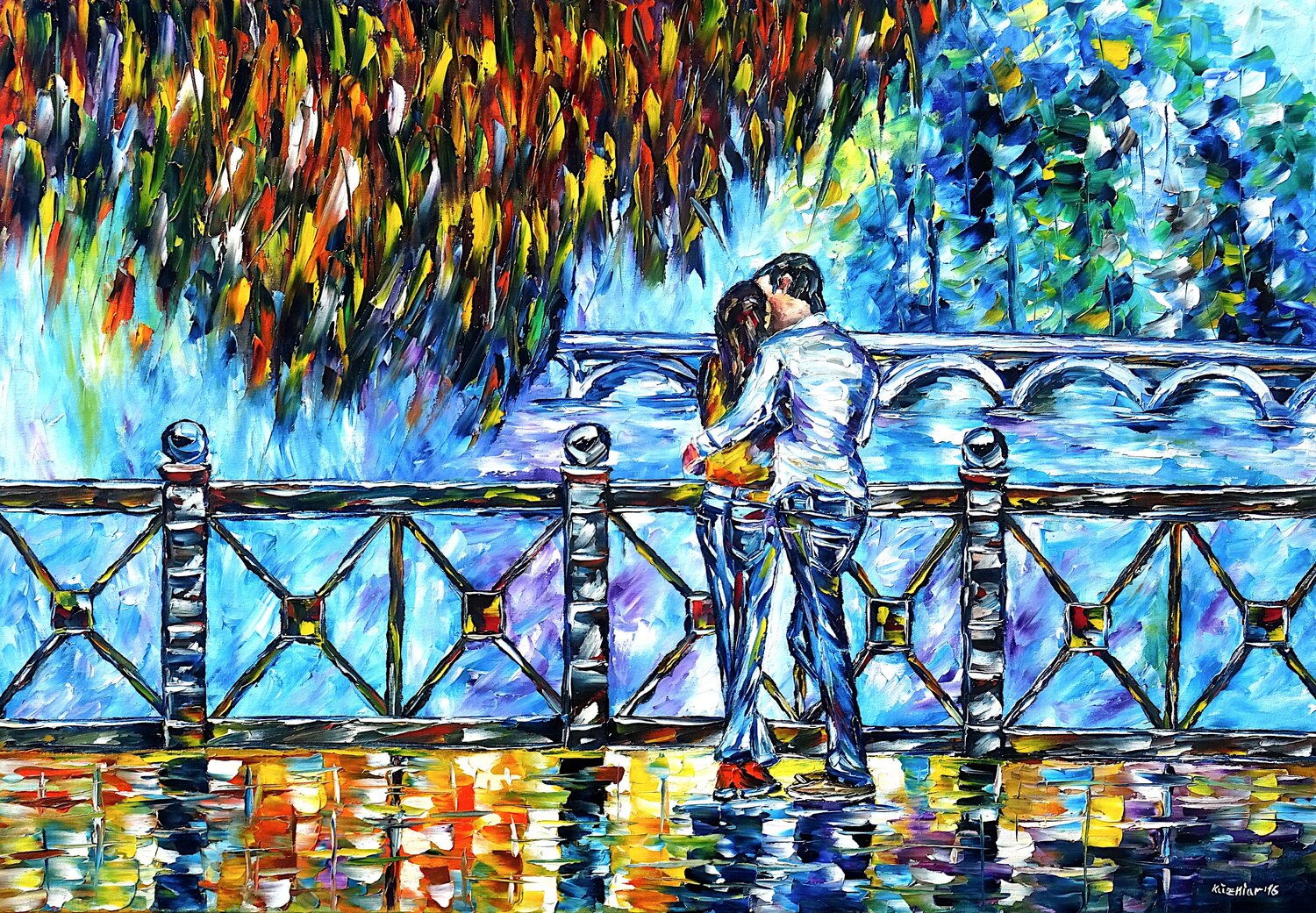 Auf der Liebesbrücke Mirek Kuzniar