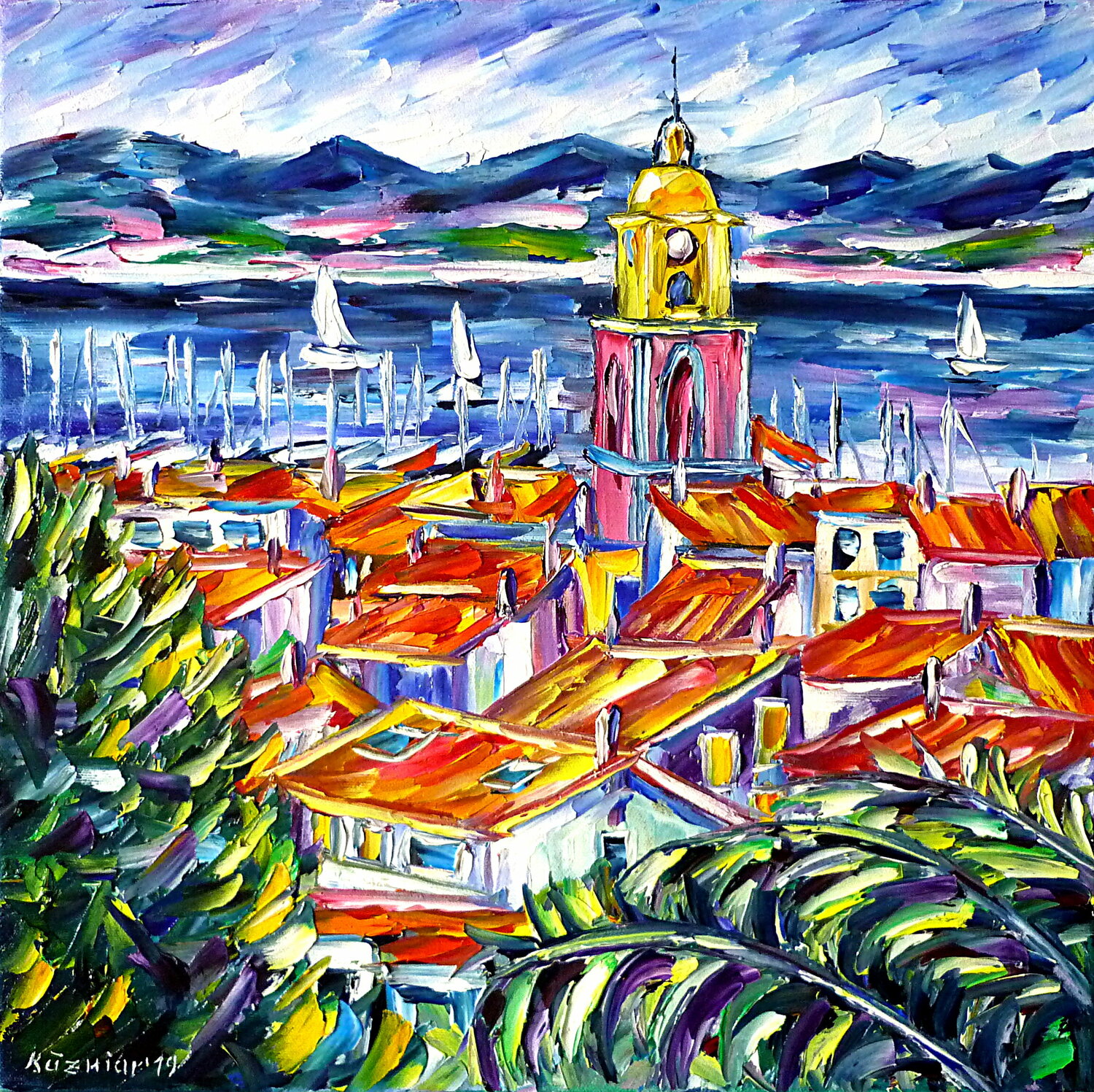 Blick auf St. Tropez Mirek Kuzniar