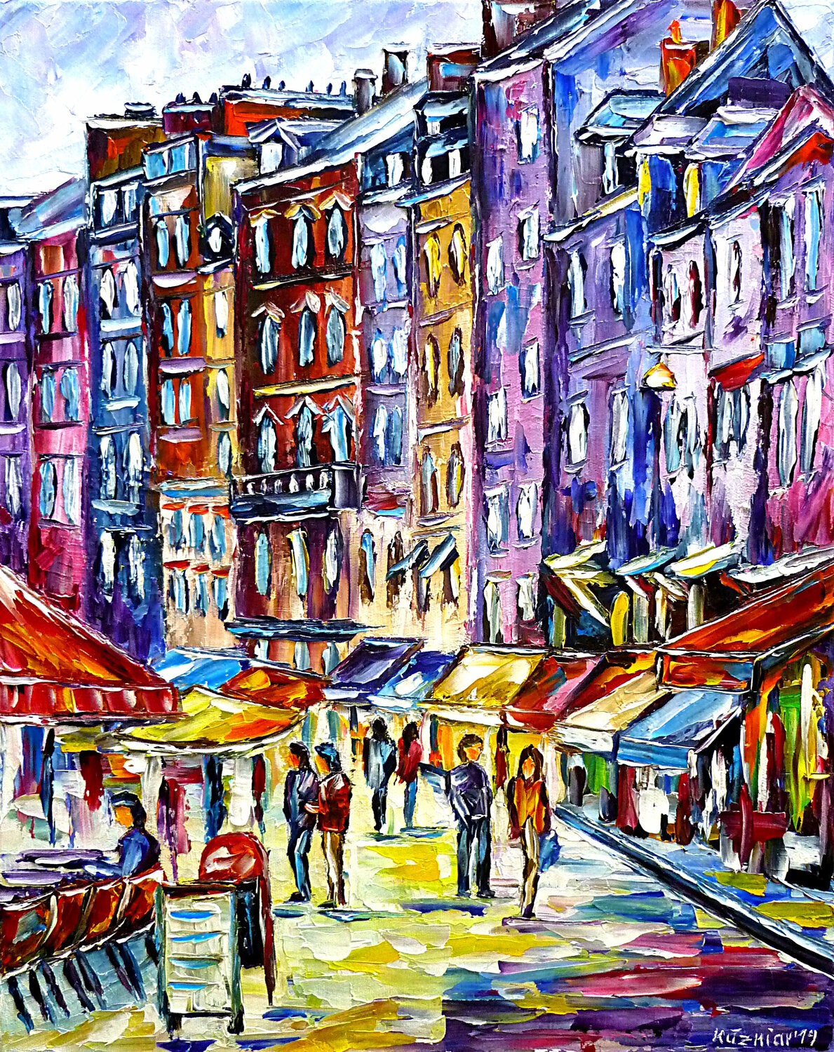 Spaziergang durch Honfleur Mirek Kuzniar