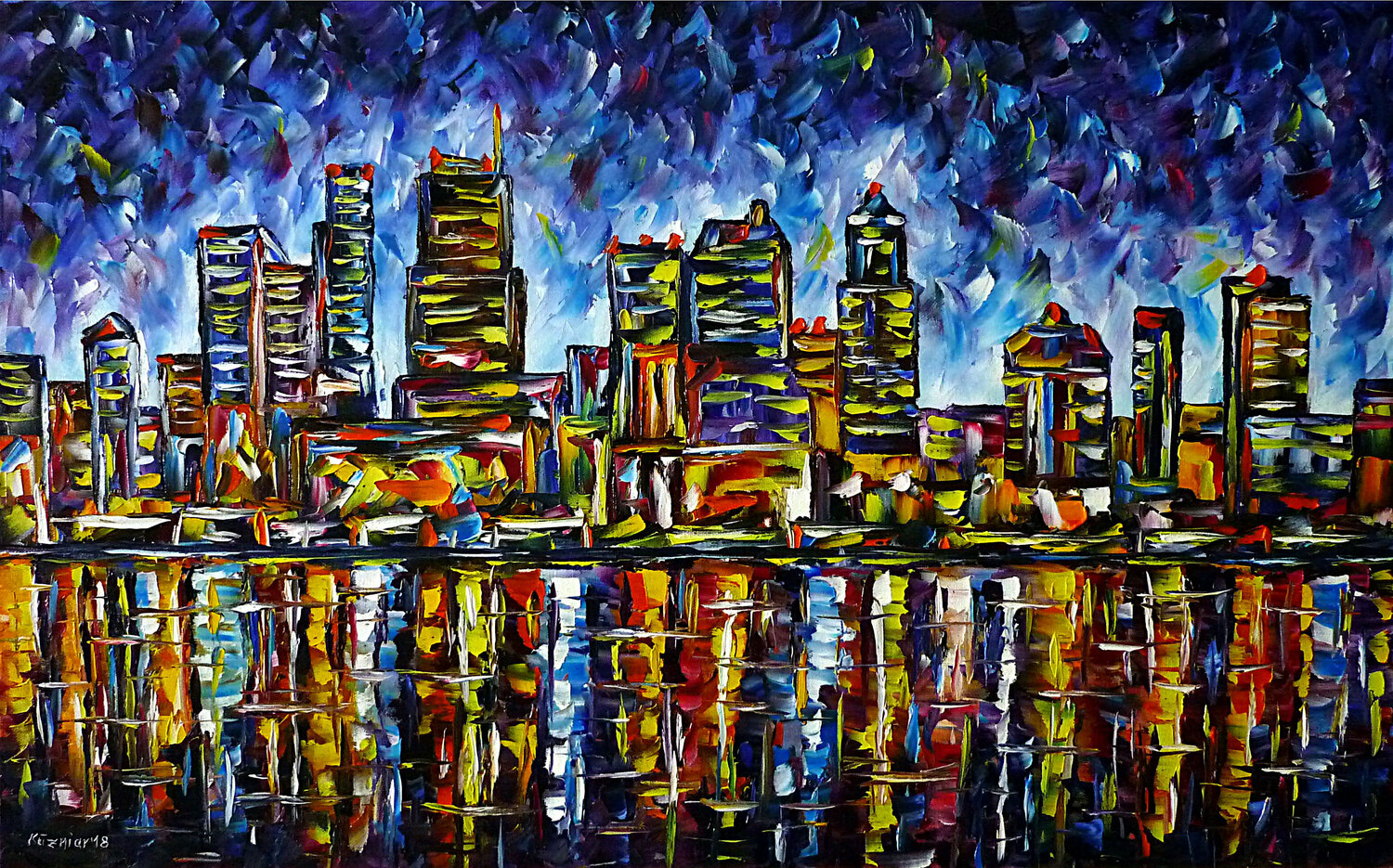 Seattle Skyline Mirek Kuzniar