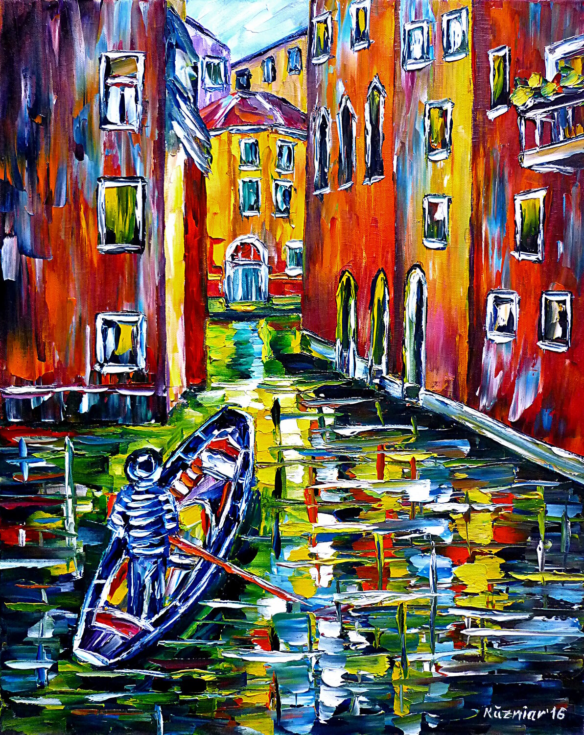 Gondoliere, Venedig Mirek Kuzniar