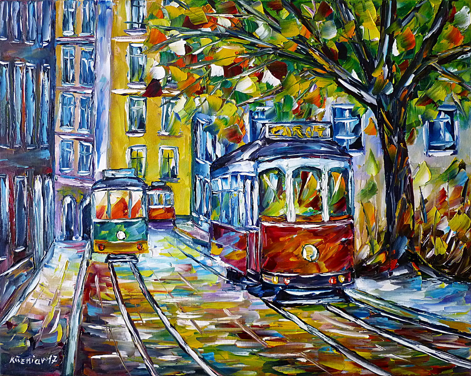 Straßenbahn in Lissabon III Mirek Kuzniar
