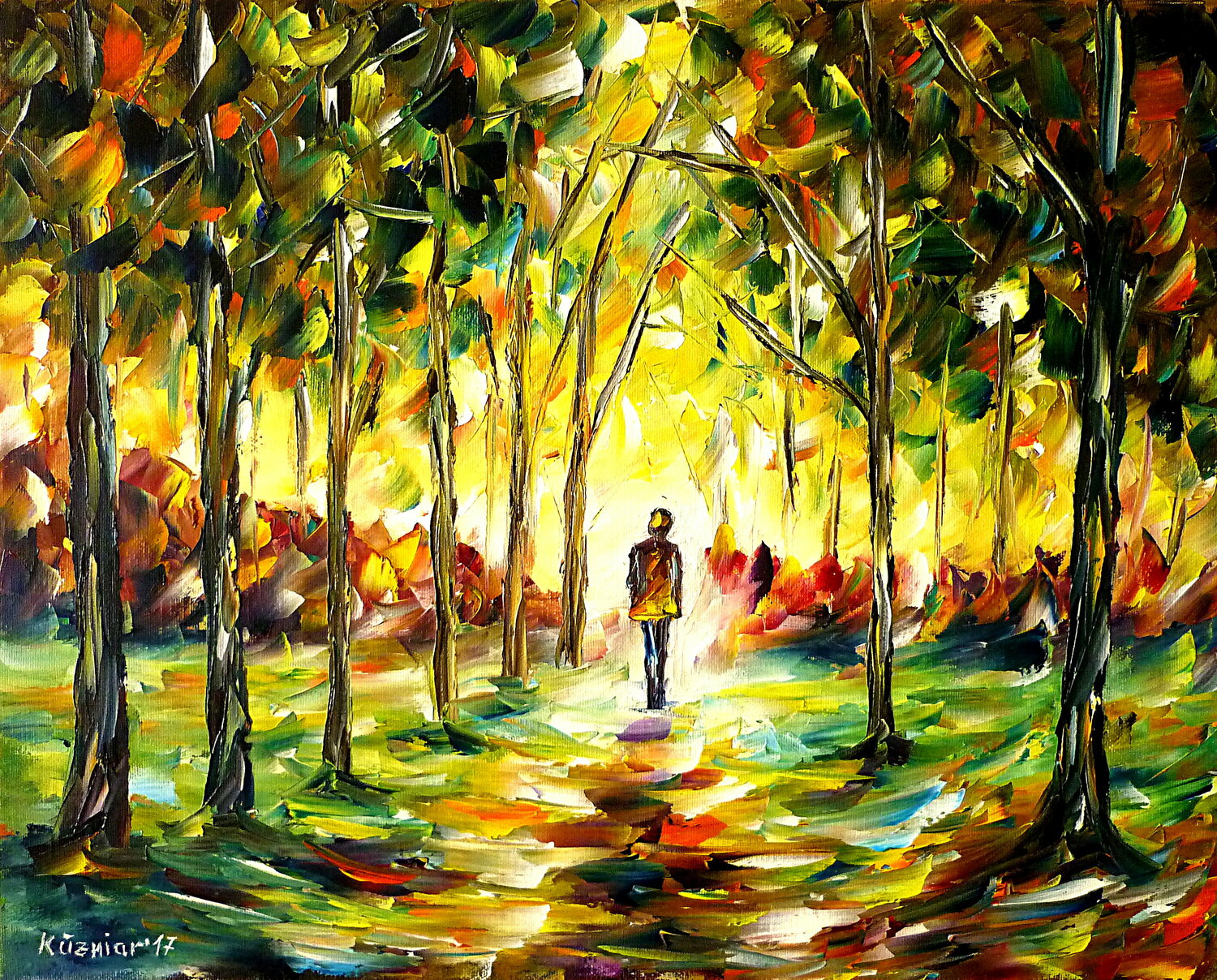 Alleine im Park Mirek Kuzniar