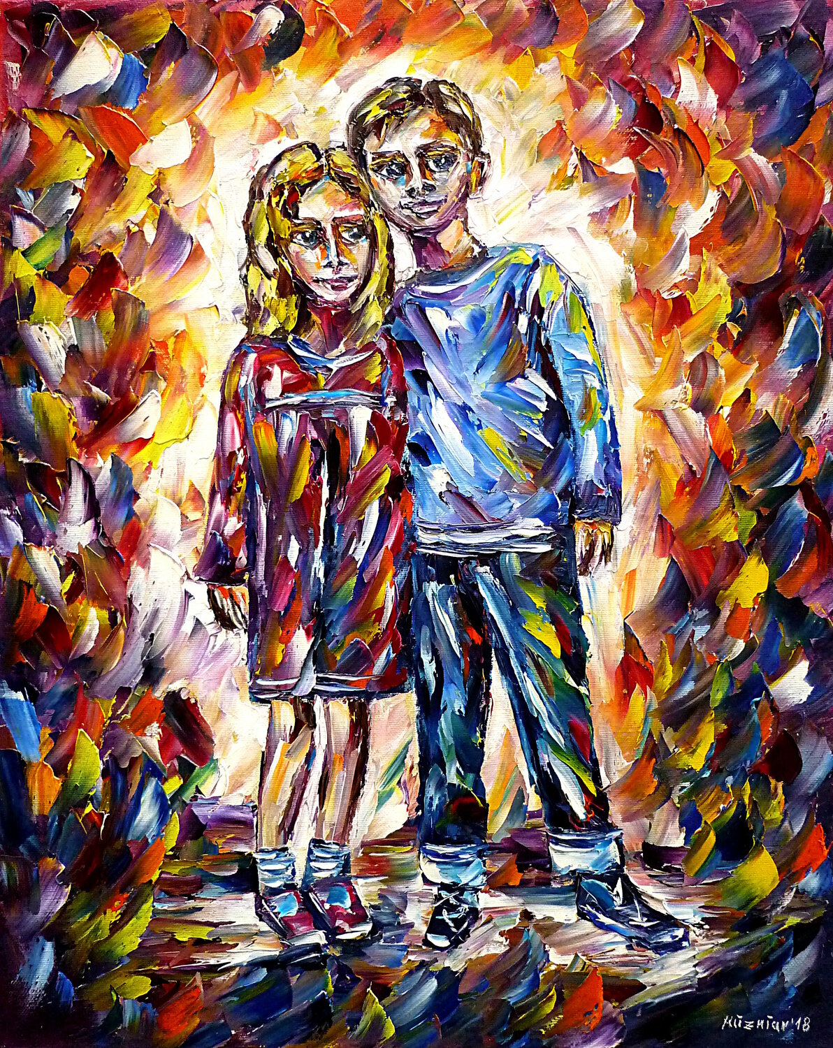 Bruder und Schwester Mirek Kuzniar