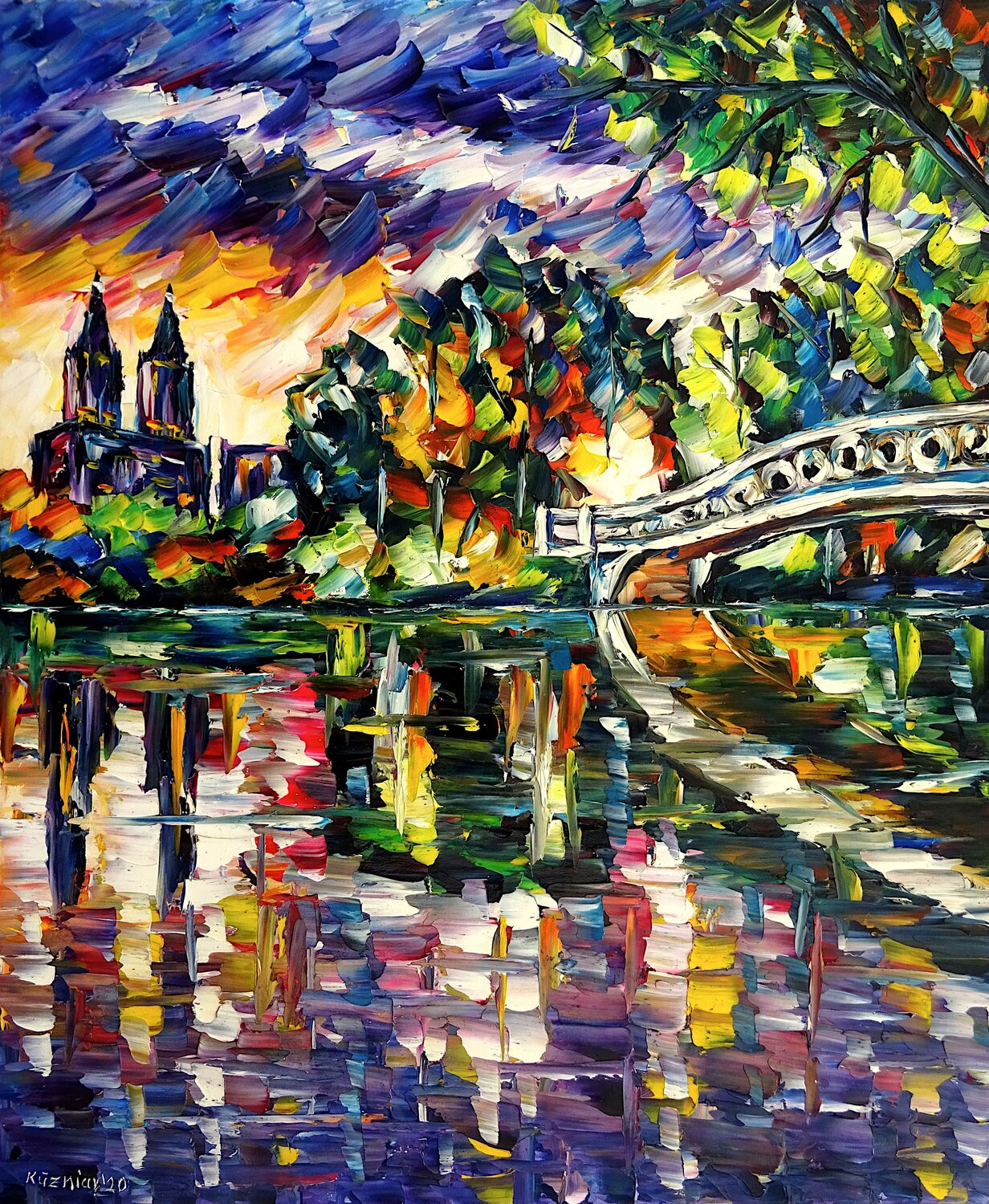 Central Park im Abendlicht Mirek Kuzniar