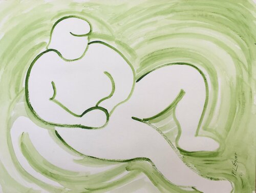 Green Nude Pauline Ender