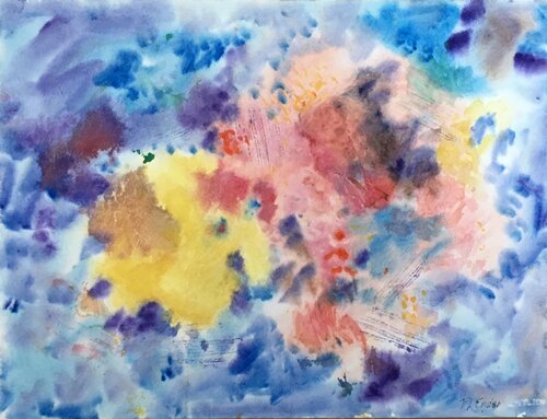 Sunshine by Pauline Ender, Work on Paper for Sale on Singulart