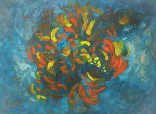 Super Nova #6 by Pauline Ender, Work on Paper for Sale on Singulart