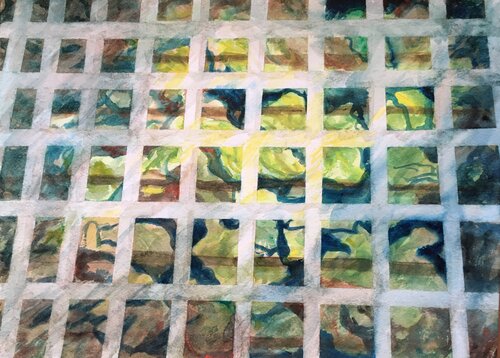 Abstract Leaves par Pauline Ender, Œuvre sur papier en vente sur Singulart