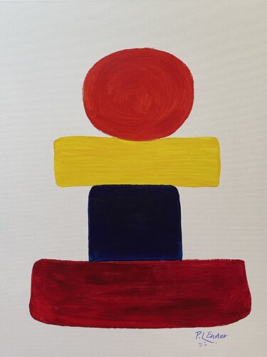 Balancing van Pauline Ender, Schilderij te koop op Singulart