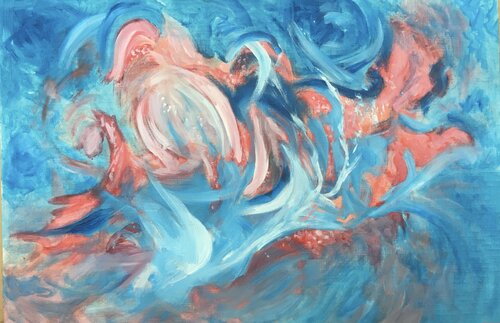 Super Nova #3 di Pauline Ender, Pittura in vendita su Singulart