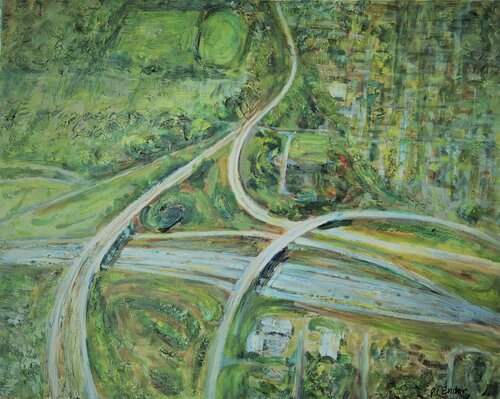 Airviews van Pauline Ender, Schilderij te koop op Singulart