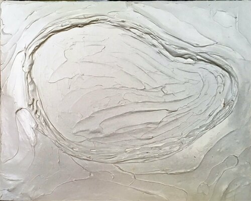 All White #8 van Pauline Ender, Schilderij te koop op Singulart