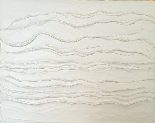 All White #10 van Pauline Ender, Schilderij te koop op Singulart