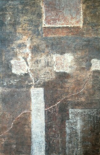 Arrangement of Shapes van Pauline Ender, Schilderij te koop op Singulart
