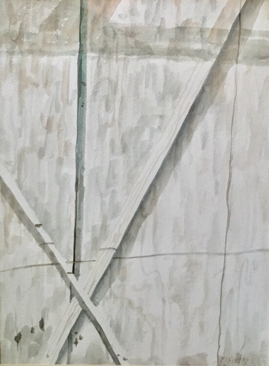 #12 In a Plein Air Watercolor Series Pauline Ender