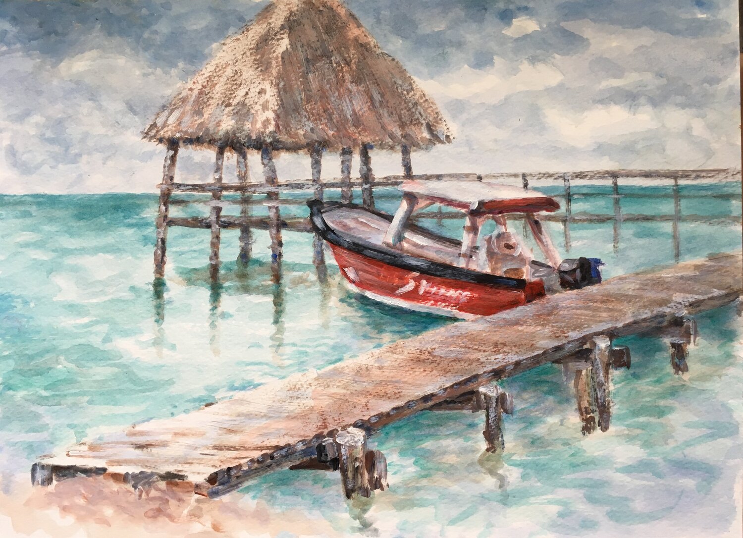 Docked Boat Pauline Ender