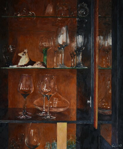 Stain, lines by Adam Faglio, Painting for Sale on Singulart