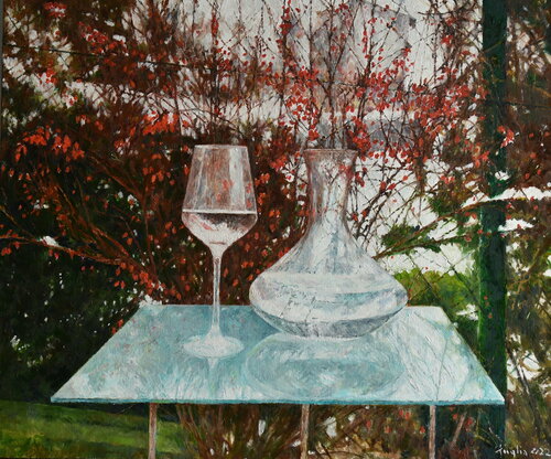 New year's eve 2021 van Adam Faglio, Schilderij te koop op Singulart