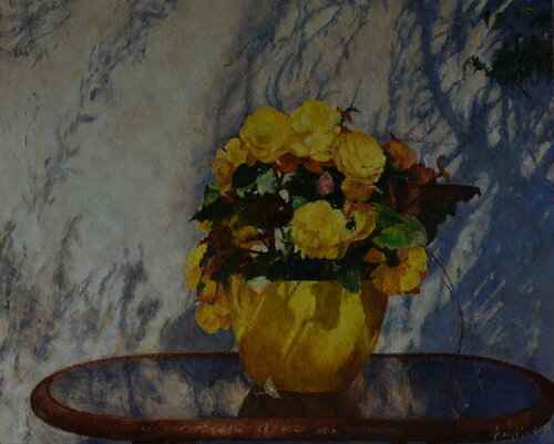Begonias de Adam Faglio, Pintura a la venta en Singulart