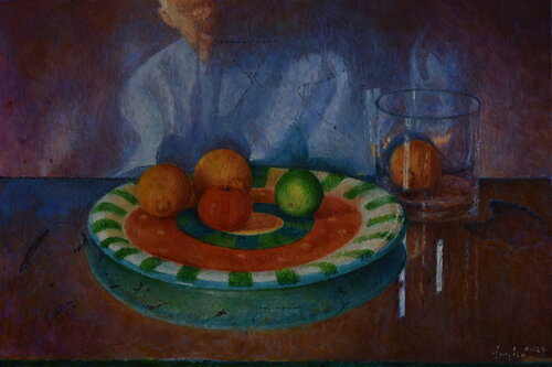 The fruits of your labor de Adam Faglio, Pintura a la venta en Singulart