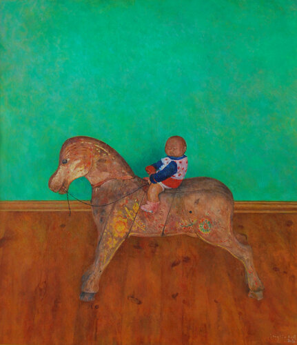 Hand puppet van Adam Faglio, Schilderij te koop op Singulart
