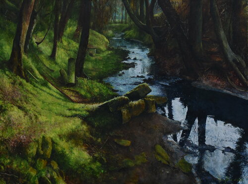 Leksandrówka van Adam Faglio, Schilderij te koop op Singulart