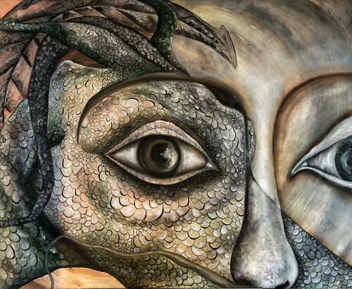 EVOLUTION van Marya Solnechnaya, Schilderij te koop op Singulart