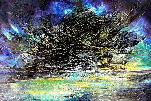 Un monde sans fin van Dann, Schilderij te koop op Singulart
