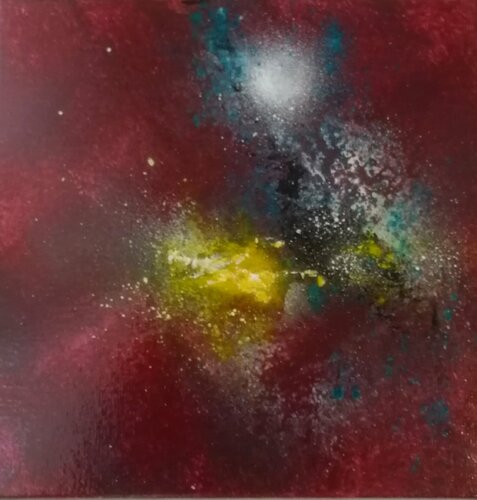 Abstraction O van Dann, Schilderij te koop op Singulart