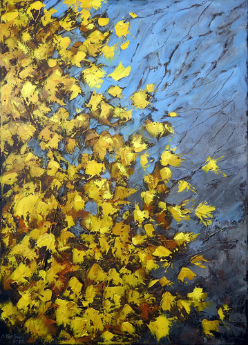 AFTER THE RAIN van Olga Tretyak, Schilderij te koop op Singulart