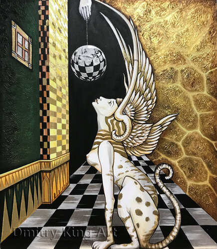 Mystic Woman de Dmitry King, Pintura a la venta en Singulart