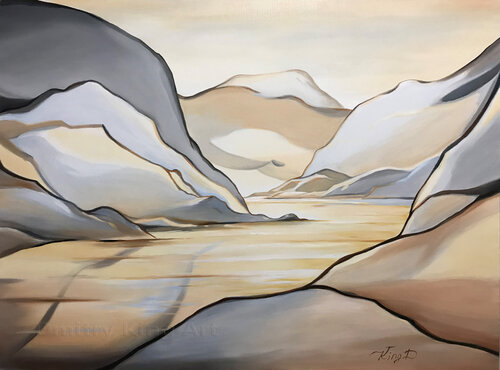 Inner Calm di Dmitry King, Pittura in vendita su Singulart