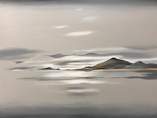 Clouds on the Water by Dmitry King, Painting for Sale on Singulart