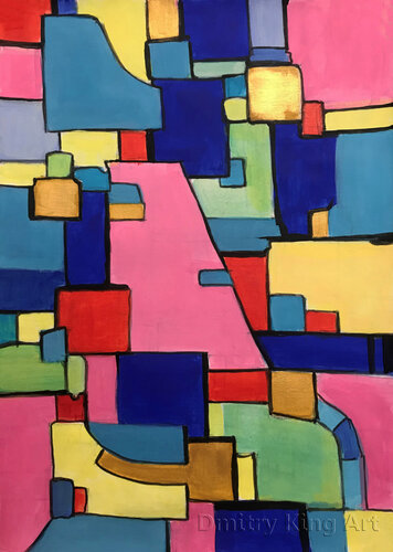My Place de Dmitry King, Pintura a la venta en Singulart