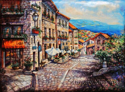 Italian Cityscape Dmitry King