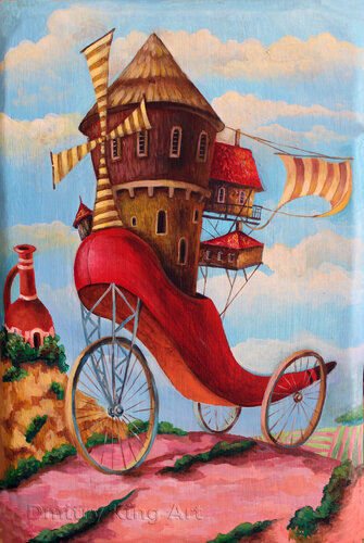 Want to Trip di Dmitry King, Pittura in vendita su Singulart