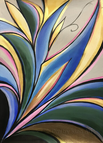 Blossoming Forth di Dmitry King, Pittura in vendita su Singulart