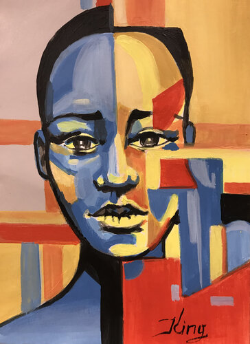 Human Portrait van Dmitry King, Schilderij te koop op Singulart