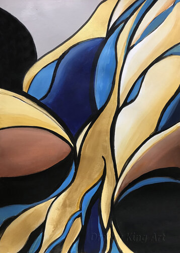 Deep Contemplations de Dmitry King, Pintura a la venta en Singulart