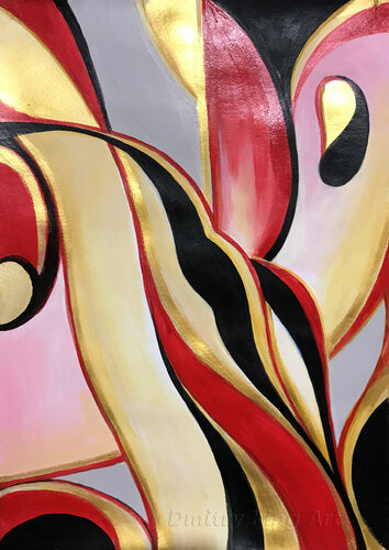 Flash of Joy van Dmitry King, Schilderij te koop op Singulart