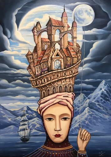 Force of Attraction van Dmitry King, Schilderij te koop op Singulart