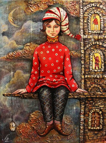 Keeper of Dreams di Dmitry King, Pittura in vendita su Singulart