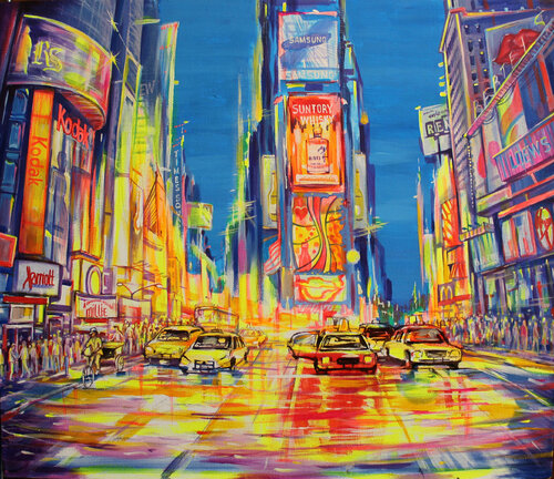 New York City van Dmitry King, Schilderij te koop op Singulart