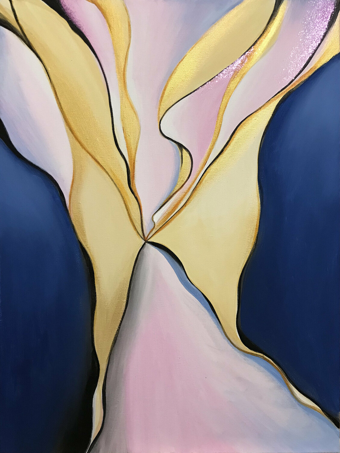 Sparkling Joy abstract painting Dmitry King