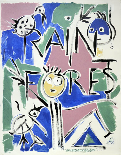 RAINFOREST von Gilbert Raffin, Malerei kaufen auf Singulart