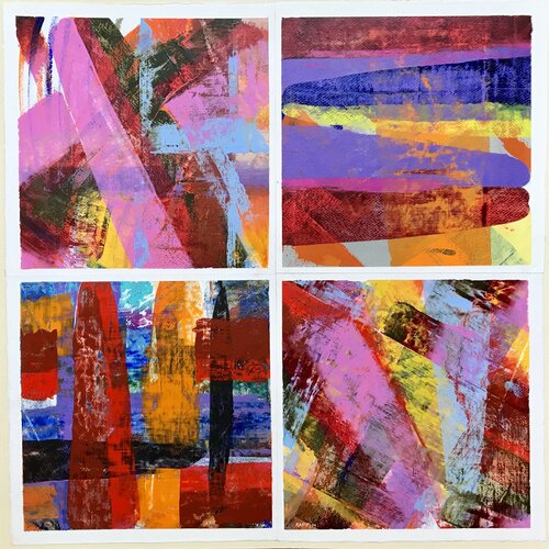 RENCONTRE van Gilbert Raffin, Schilderij te koop op Singulart