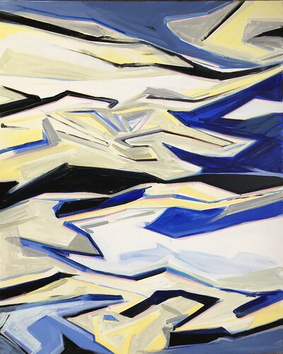 DUNES di Gilbert Raffin, Pittura in vendita su Singulart