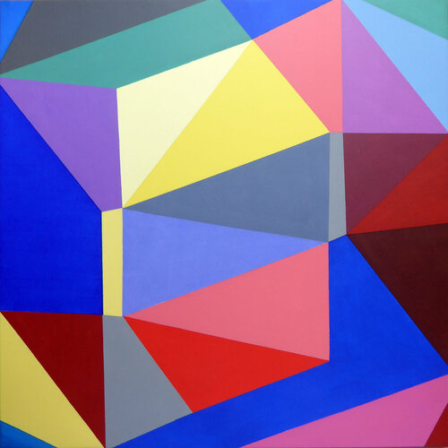 Exploring The Marriage of Reason and Squalor, II by Frank Stella