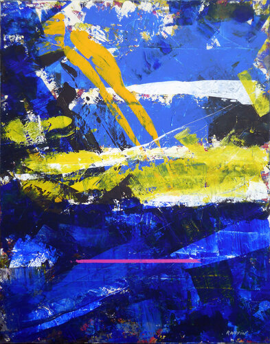 LIGNE TONIQUE de Gilbert Raffin, Pintura a la venta en Singulart